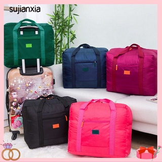 <sujianxia> bolsa de viaje plegable impermeable para equipaje de viaje de gran capacidad