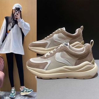 Venta Caliente Super Daddy Zapatos Mujer ins Moda 2021 Nuevo Estilo 2022 Versión Coreana Todo-Partido Grueso
