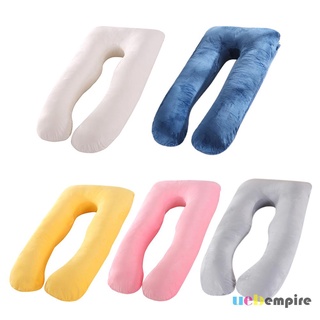 Nuevo 35 colores de gamuza/algodón superficie multifunción en forma de U almohada lavable almohadilla de siesta embarazo maternidad mujeres