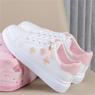 Zapatos blancos S para niños/zapatos para niñas/2021 nuevos zapatos de margarita transpirables de verano y otoño/zapatos deportivos para niñas