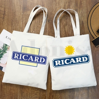 Ricard Harajuku bolsos bolsos de hombro Casual compras niñas bolso de las mujeres elegante bolso de lona