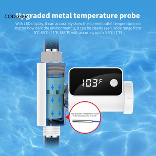 Cods Monitor De Temperatura De agua con pantalla Digital Led De 5 grados Celsius-85 grados Celsius con Monitor De Temperatura De agua Alta visibilidad Para bebé (9)
