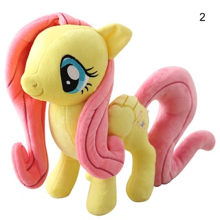 《My Little Pony: Friendship is Magic》Plush Toy Anime Stuffed Doll Soft Throw Pillow Decorations Children Kids Birthday P (3)