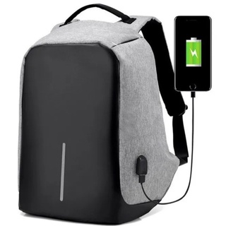 Mochila Backpack Antirrobo Impermeable Con Puerto Usb para Laptop
