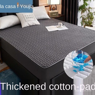 Protector de colchón impermeable individual Queen King Size ajustable Protector de colchón lavable y transpirable