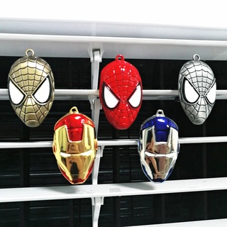 nihaonis Creative Iron Man Spiderman coche ambientador Perfume Aroma Clip decoración