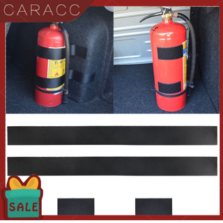 <CarAcc>4Pcs/Set Car Vehicle Trunk Fire Extinguisher Fixing Belts Strong Magic Tape (1)