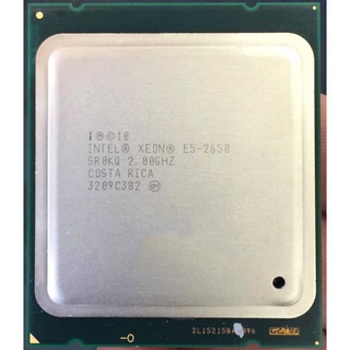 Intel Xeon E5-2650 E5 2650 2.0 GHz Eight-Core Sixteen-Thread CPU Processor 20M 95W LGA 2011 Server CPU