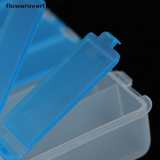 floweroverflowblue 7day travel pill cases medicine box case tablet almacenamiento organizador contenedor caso ffb (2)