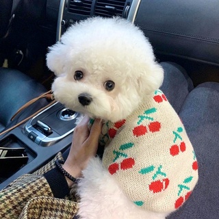 oferta especial suéter de punto para mascotas de peluche bichon pomeranian schnauzer yorkshire poodle ropa de perro pequeño