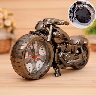 Reloj despertador creativo con diseño de motocicleta