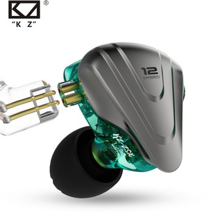 Audífonos Kz Zsx 5ba+1dd Hibrid In-Ear 12 Drivers Unidades Hifi Bass Music audífonos Dj Monitor Para juegos De audífonos