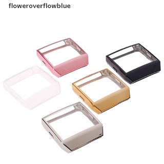 floweroverflowblue protector de pantalla funda protectora para fitbit ionic smart watch accesorios ffb
