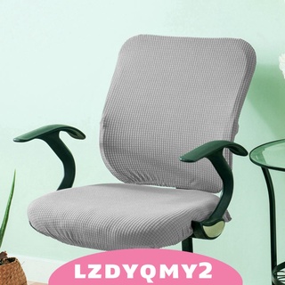 fundas elásticas para silla de oficina, silla estirable, color azul oscuro