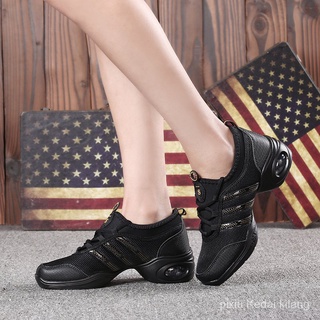 Venta Caliente Zapatos De Baile Deportes Característica Moderna Danza Jazz Suave Suela Transpirable Zapatillas De Deporte Para Mujer gqCY