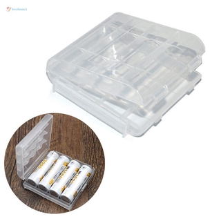 Estuche Portátil Mini caja De almacenamiento organizadora contenedor De Plástico De batería Para Aa Aaa baterías recargables