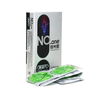 Látex Natural adulto hombres noche brillante de larga duración preservativos lubricación
