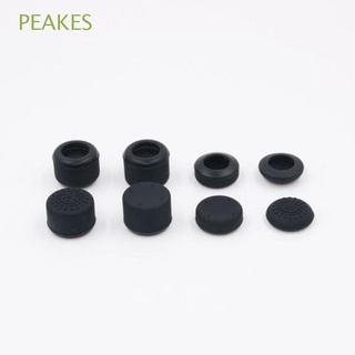 peakes 8 pzs/lote de goma/botón de goma/cubiertas universales de silicona para ps4/xbox/control ajustable antideslizante/multicolor