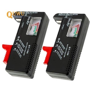 Paquete de 2 baterías probador Universal de batería para AA/AAA/C/D/9V/1.5V pilas de botón