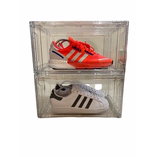 Sneaker Box Zapatera Apilable Premium Exhibidor Pack 2 piezas (1)