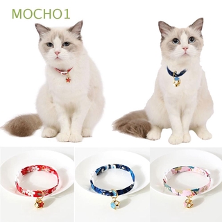 MOCHO1 lindo gato Collar Kimono productos mascotas gato suministros flor estilo japonés hueco ajustable gatito accesorios/Multicolor