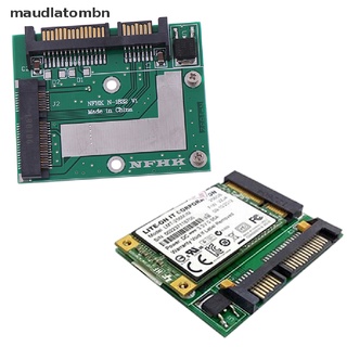mobn msata ssd a 2.5" sata 6.0gps adaptador convertidor tarjeta módulo placa mini pcie ssd.
