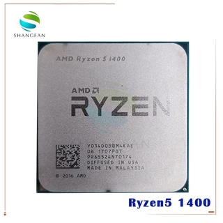 Preorden AMD Ryzen 5 1400 R5 1400 3.2ghz Quad-Core procesador CPU Yd1400Bm4Kae zócalo Am4Kae