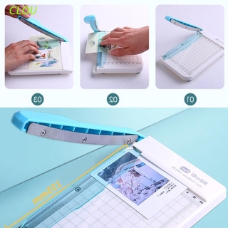 CLOU Professional Cutting Machine A4 Paper Guillotine Trimmer Home Office School Paper Photo Cutter Tools