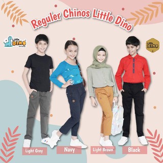 Little dino Regular chinos niños pantalones talla 2 4 6 talla 8 10 12
