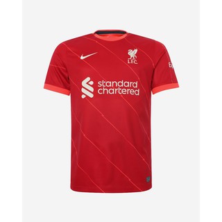 (Nuevo) Liverpool Home Kit 2021/22 Jersey De Fútbol EPL Jersi Bola Sepak Kelab