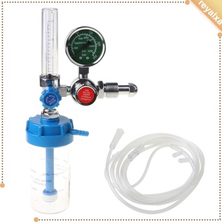 Regulador de oxígeno inhalador medidor de presión medidor de flujo medidor de presión de oxígeno válvula de flujo de Gas medidores de aire para inhalación