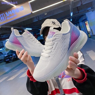 Zapatos De Coco flying tela para mujer versión Coreana 2021 verano nueva malla transpirable deportiva papá zapatos para mujer Ins