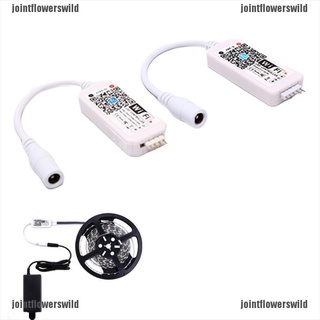jo3mx led wifi controlador inteligente controlador de voz remoto rgb/rgbw para tira de luz tom