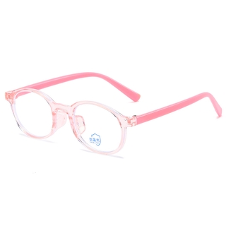 Anti-azul gafas de protección de los niños de los ojos pueden reemplazar la lente pequeño marco cuadrado lindo gafas marco de protección de la radiación femenina gafas de los niños gafas (6)