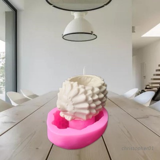 Chr. 3D erizo maceta de silicona molde de resina epoxi DIY decoración de jabón derretir resina polimérica arcilla decoración del hogar