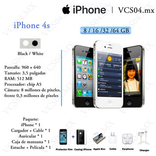 Iphone 4S 8G/16G/32G/64G Teléfono Móvil Apple