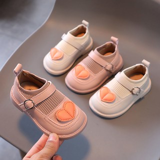 Primavera y otoño mujer zapatos de bebé 0-1-3 años de edad de suela suave zapatos de niño niñas zapatos pequeños zapatos de princesa zapatos de bebé (1)