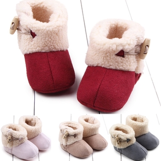 Toddler Kid Baby Girls Boots Toddler First Walk Winter Casual Warm Winter Shoes