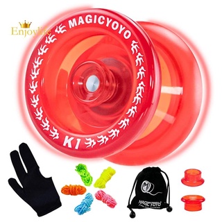 MAGICYOYO K1-Plus Yoyo Profesional Sensible Para Niños , Plástico Con Rodamiento C Estrecho Para Principiantes