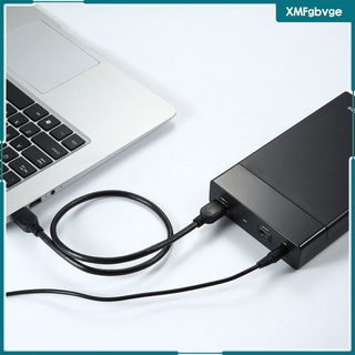 [XMFGBVGE] Hard Drive Enclosure, 2.5 3.5 Inch External Hard Drive Case SSD HDD Enclosure SATA to USB 3.0 Disk Reader Support UASP (9)