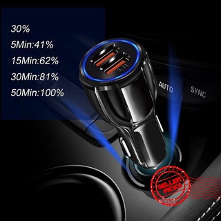 Car Charger Quick Charge 3.0 QC 3.0 Fast Charging Adapter USB C USB Car-Charger Phone Chargers Z2P7