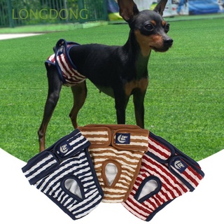 longdong lavable mascota corta sanitaria menstruación pañal perro pantalón para mujer macho perro reutilizable algodón pañales calzoncillos ropa interior fisiológica