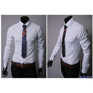 APOLOGIZE-nuevo lujo para hombre Slim Fit vestido camisas de los hombres estilo elegante Casual camisas