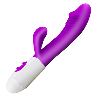 conejo vibrador 10 modos g spot estimulador de silicona juguete sexual para mujeres dual vibración consolador vibrador vagina clítoris masajeador