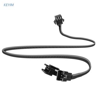 KEYIM ARGB 5V 3 Pin Item Extension Cable AURA MSI Motherboard Splitter Y Style Adapter