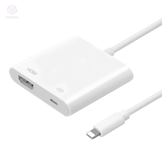 Lightning a HDMI Digital AV TV Cable HD adaptador Compatible con Apple iPhone X 8 7 6 Plus iPad (1)