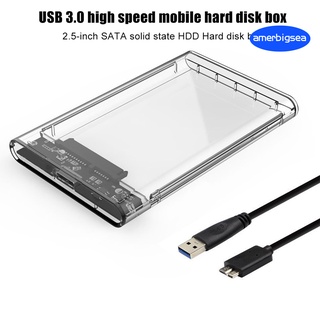 5gbps de alta velocidad 2.5 pulgadas sata hdd ssd usb 3.0 móvil disco duro caja caso para pc