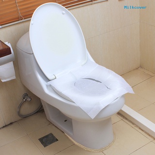 [Milkcover] 10 Sheets Disposable Toilet Seat Cover Mat Travel Portable Toilet Paper Pad