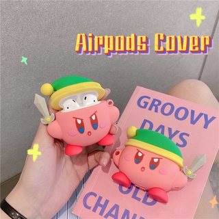 Lindo De Dibujos Animados Kirby Zelda Apple AirPods 1/2/3/Pro Bluetooth Auriculares Accesorios Caso Cubierta