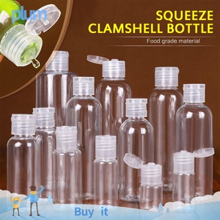Squeeze 5-100ml Dispensador De maquillaje De Plástico Transparente contenedor vacío botella loción